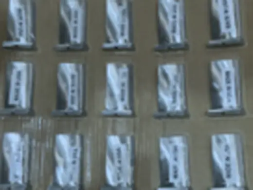 W251B8 compressor blades, view 9